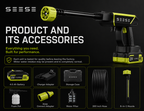 SEESE CORDLESS WASHER PRESSURE